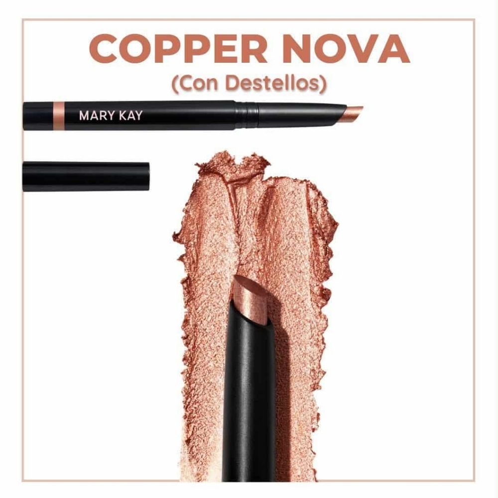 Mary Kay Copper Nova Shimmer Eyeshadow Stick.